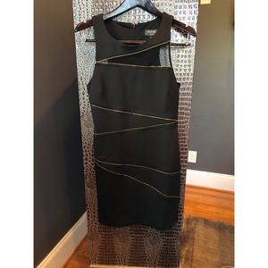 GUESS Black Zippered Dress